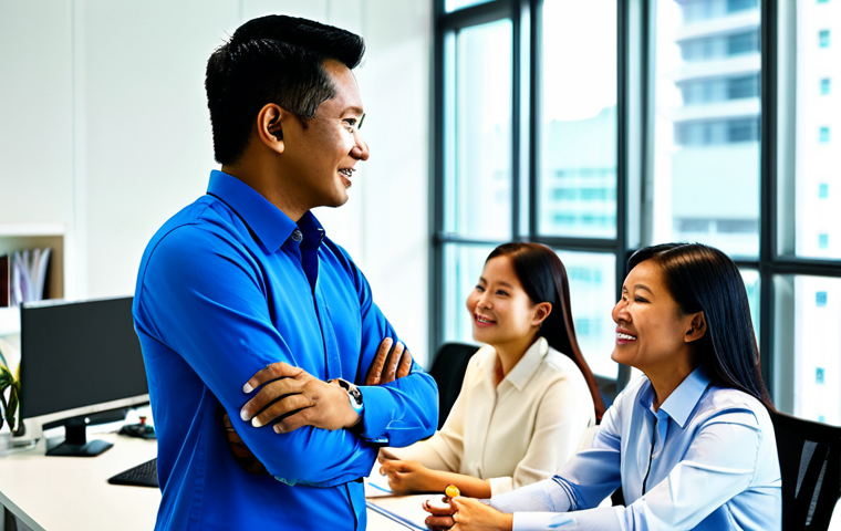 테크노스트레스를 줄이는 직장 문화 만들기 - Time Management Training**

"A diverse group of office workers in a Kuala Lumpur office participatin...