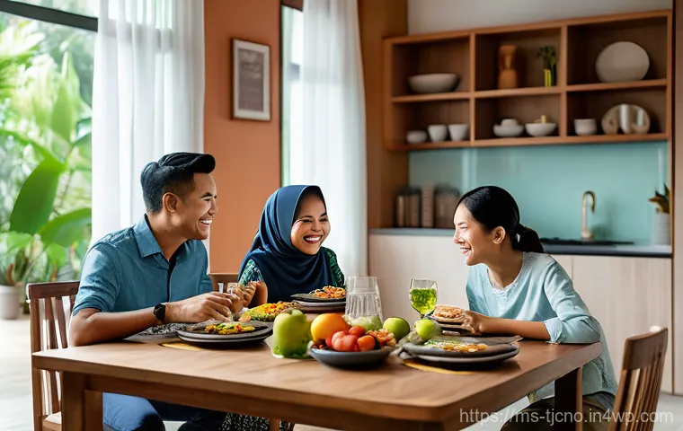 테크노스트레스에 관한 FAQ - A serene scene featuring a Malaysian individual, perhaps a woman in her late 20s, peacefully tending...